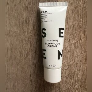 Mini, SEEN blow out hair creme, fragrance free, 1 fl oz.